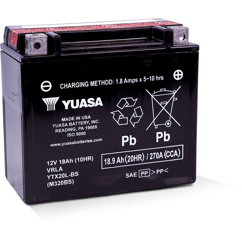 BikeMaster AGM Battery – MS12-12A-BS