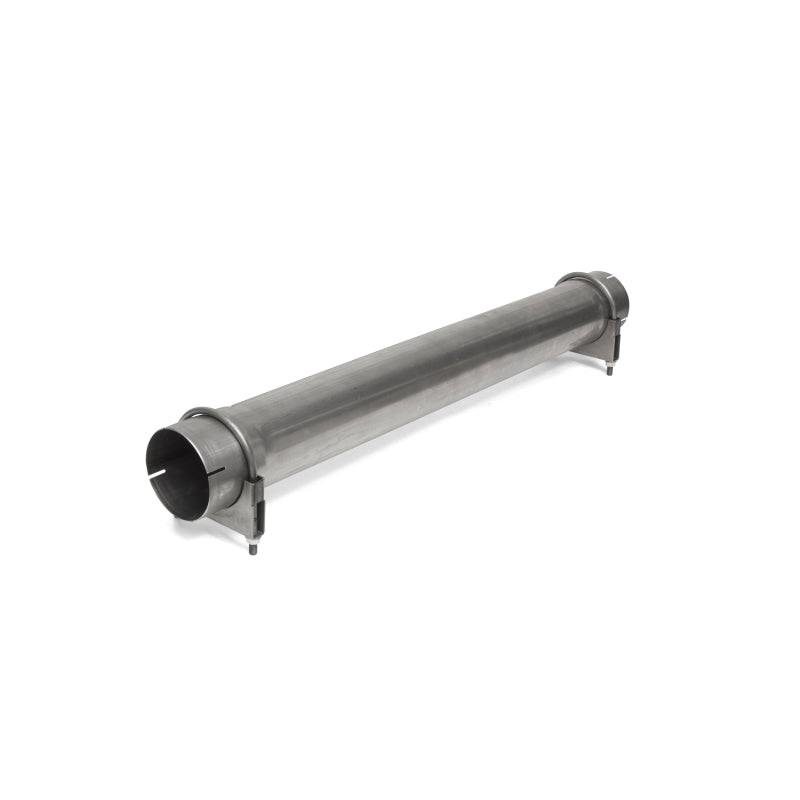 MBRP Universal Tip 6in O.D. Angled Rolled End 5 inlet 12 length – Black Finish
